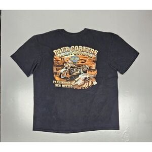 Harley Davidson T-Shirt Mens 2XL. Four Corners Farmington‎ New Mexico Motorcycle